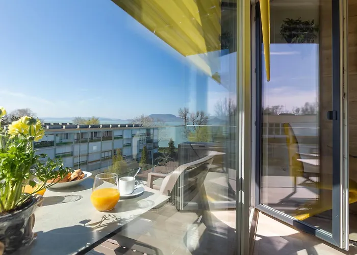 Sunset 409 With Pool - Happy Appartement Fonyód