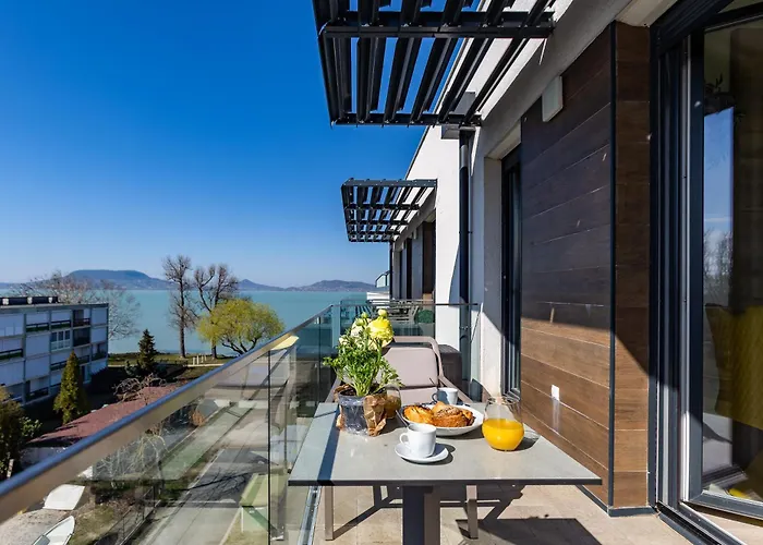 Sunset 409 With Pool - Happy Appartement Fonyód